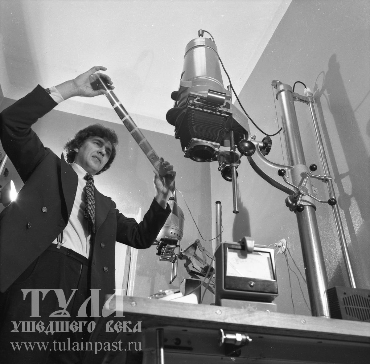 1970-е. Николай Мельников за работой