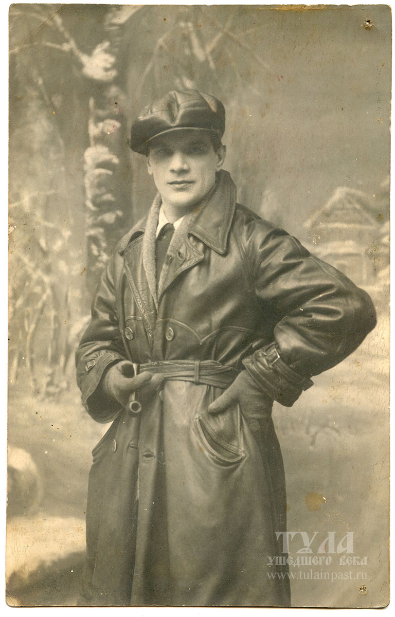 Фотооткрытка с портретом Лео Танти. 1930 год